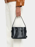 Bolso Bombonera Con Hebillas