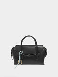 Bolso Tote Liso Con Solapa