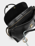 Bolso Tote Liso Con Solapa