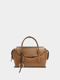 Bolso Tote Liso Con Solapa