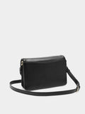 Bolso Bandolera Con Solapa Doble