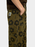 Pantalón Vaquero Estampado Floral