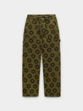 Pantalón Vaquero Estampado Floral