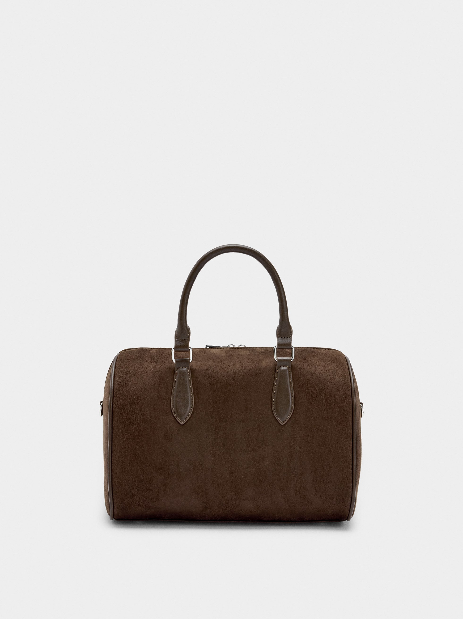 Bolso Tote Con Efecto Piel M