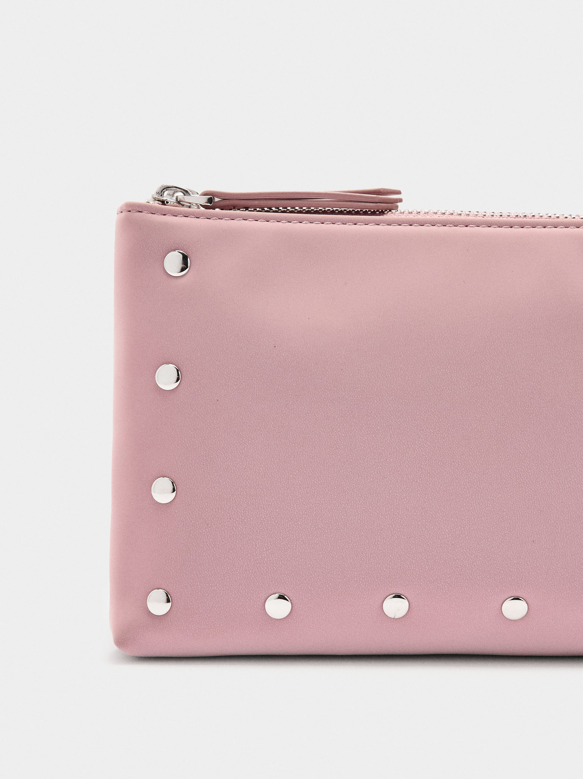 Bolso Bandolera Con Textura Suave