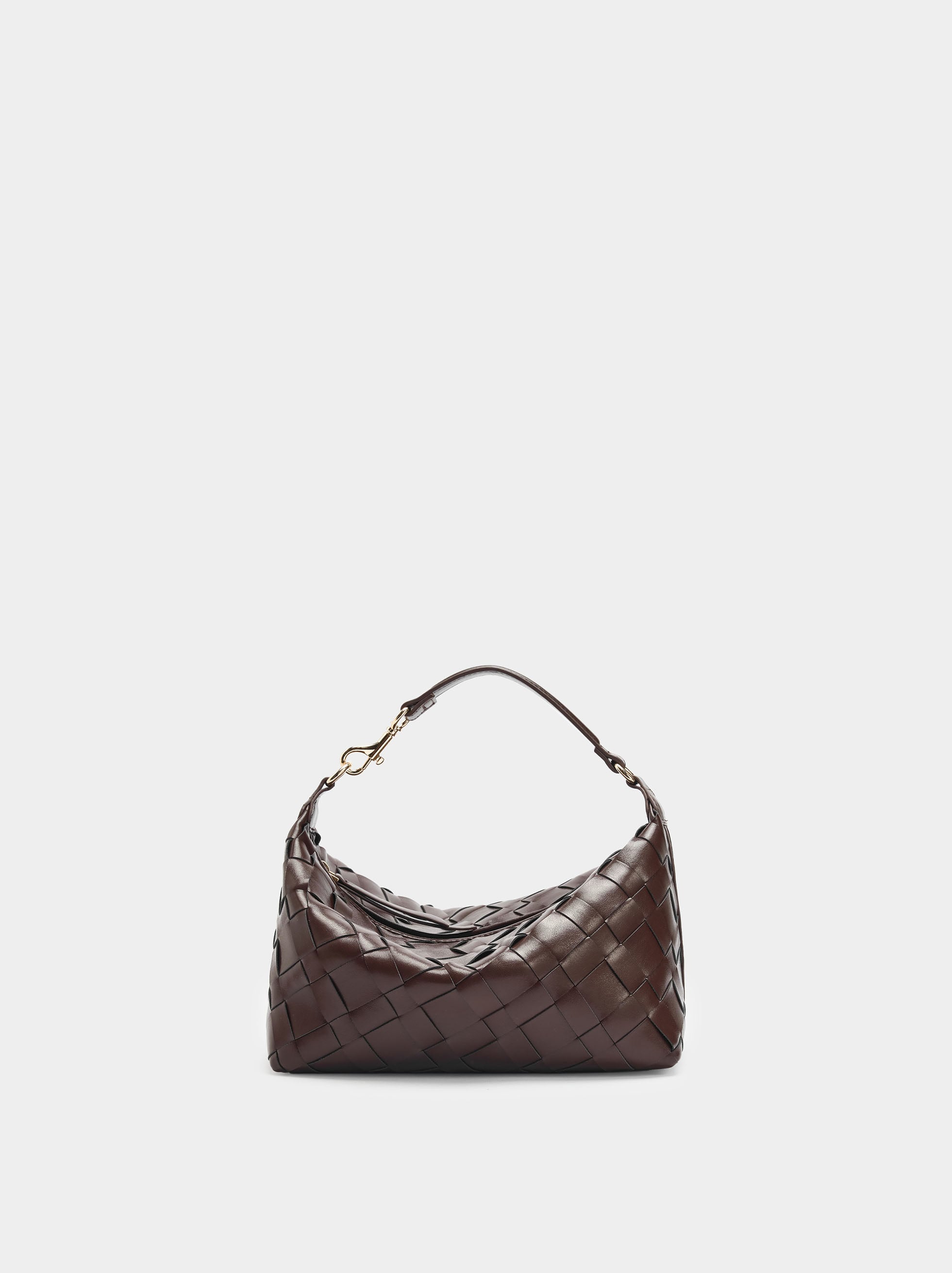 Bolso De Mano Trenzado