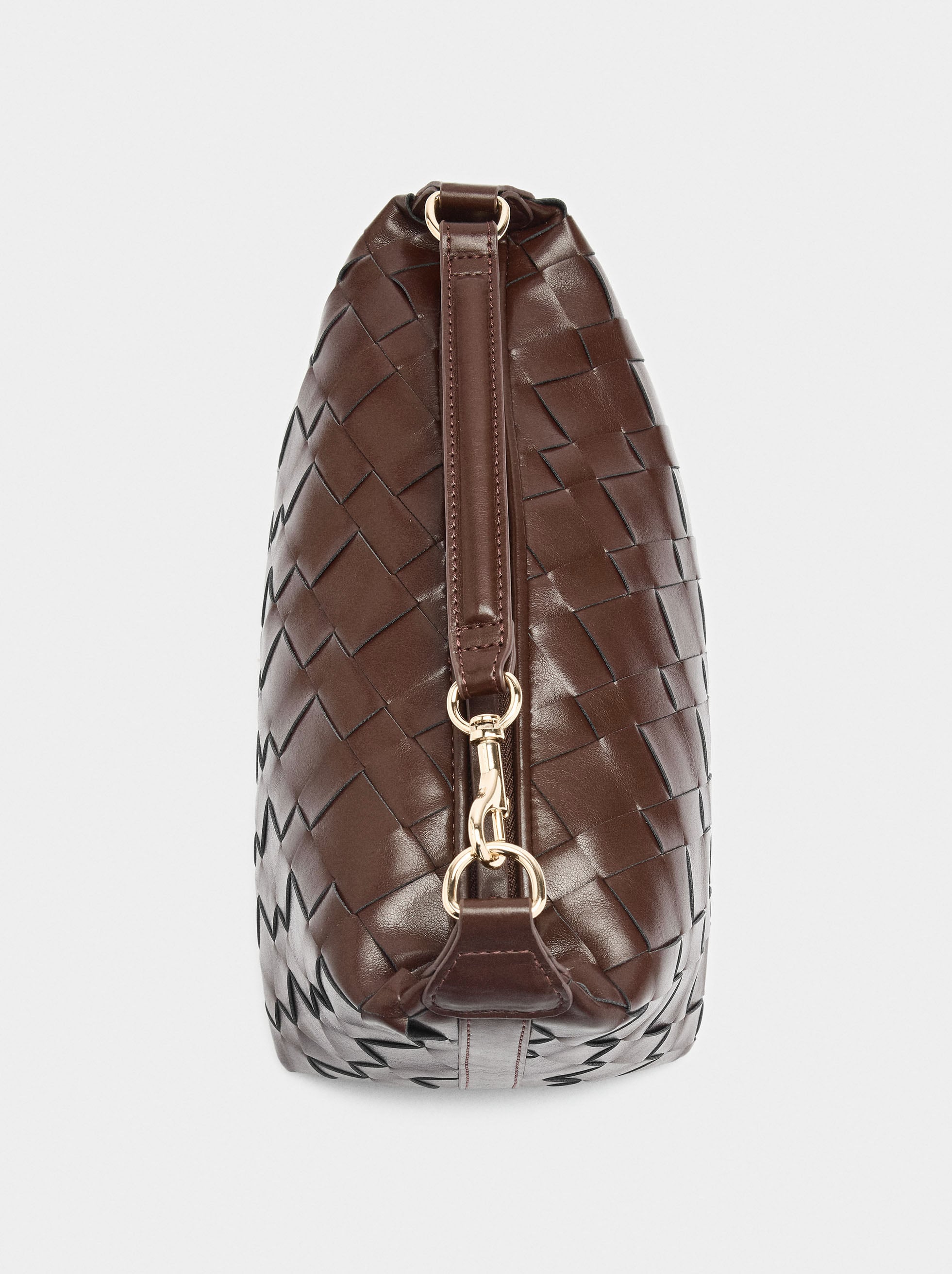 Bolso De Mano Trenzado
