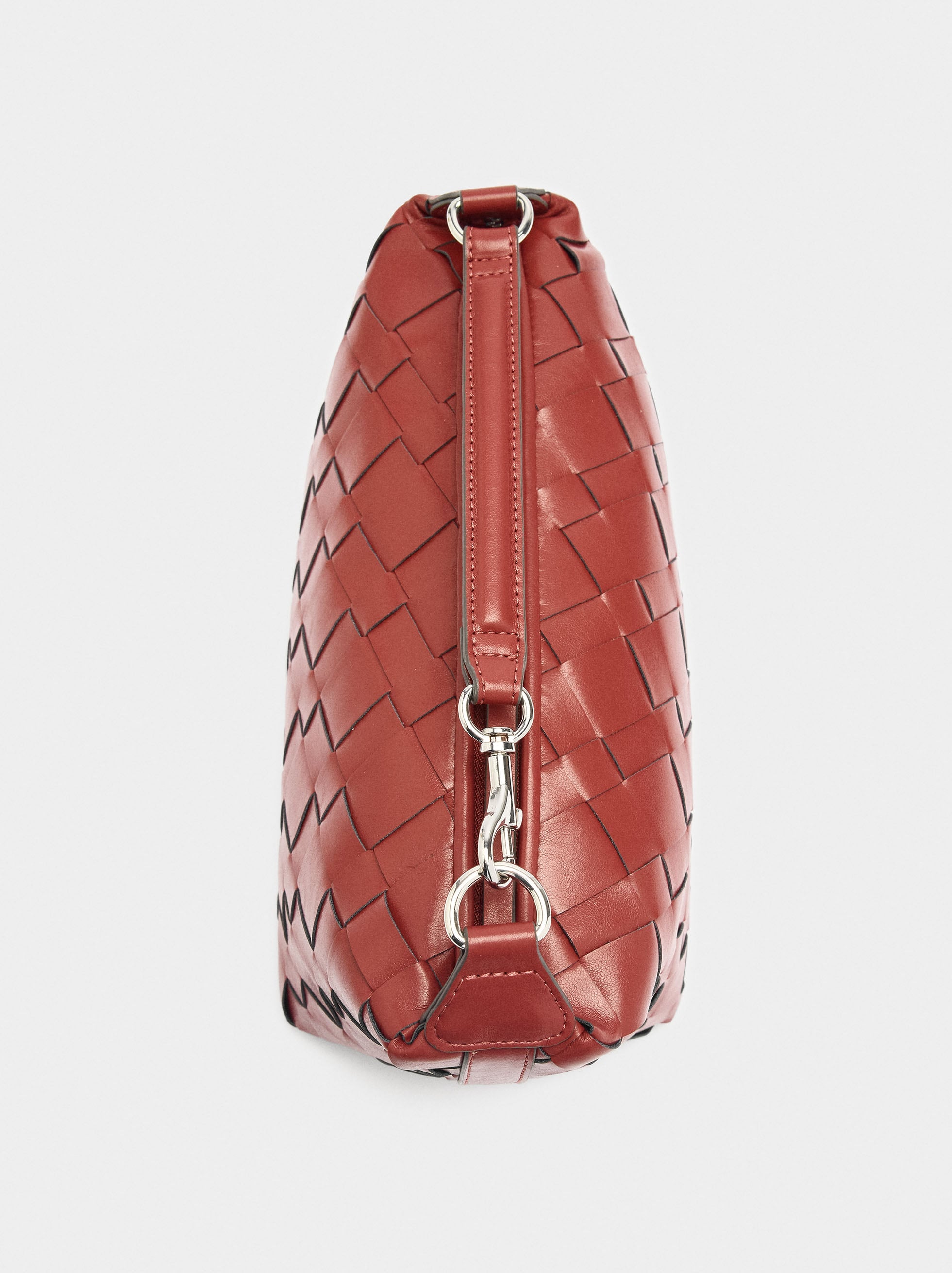Bolso De Mano Trenzado
