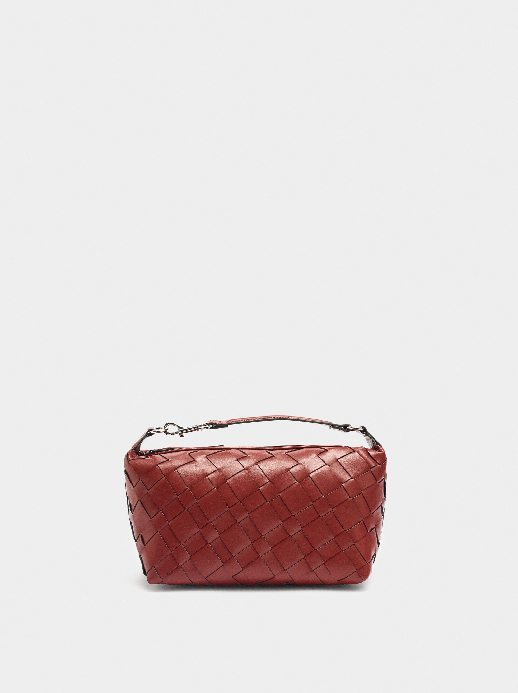 Bolso De Mano Trenzado