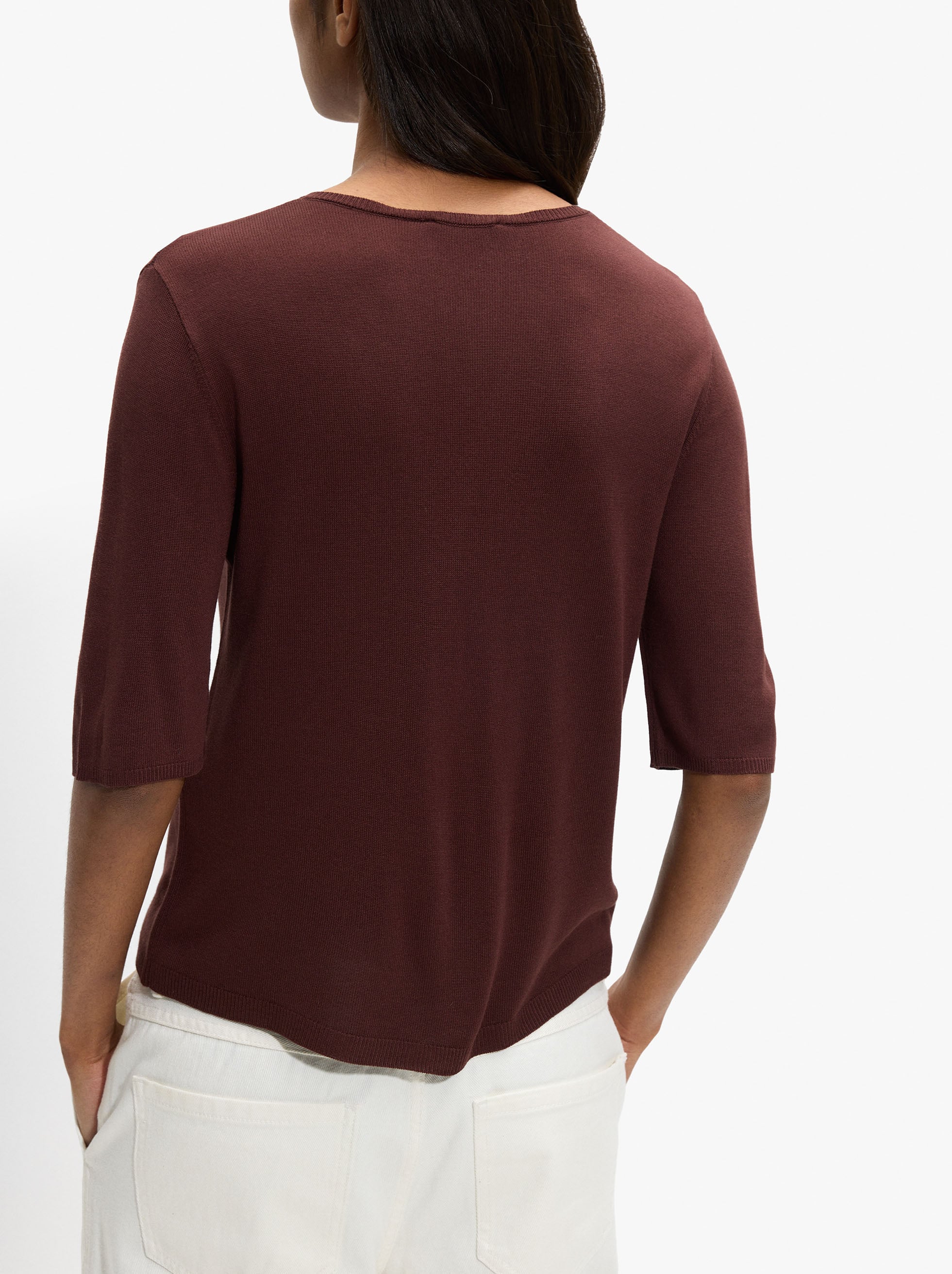 Jersey De Punto Con Botones