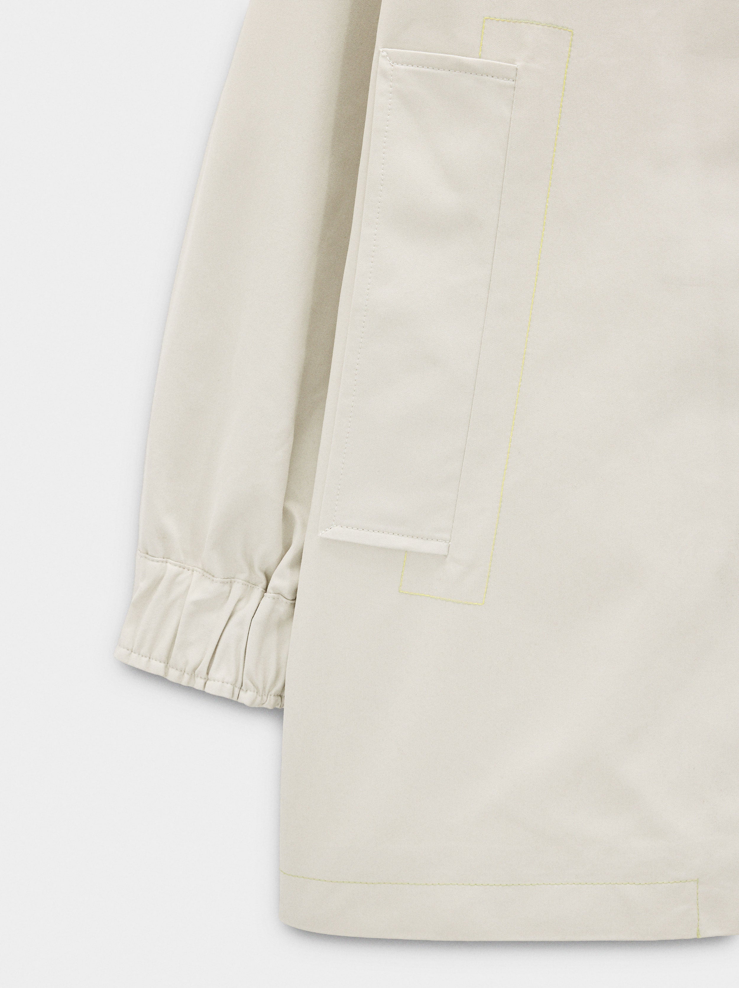 Chaqueta De Algodón Con Capucha