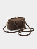 Bolso Tote Efecto Piel Con Colgante