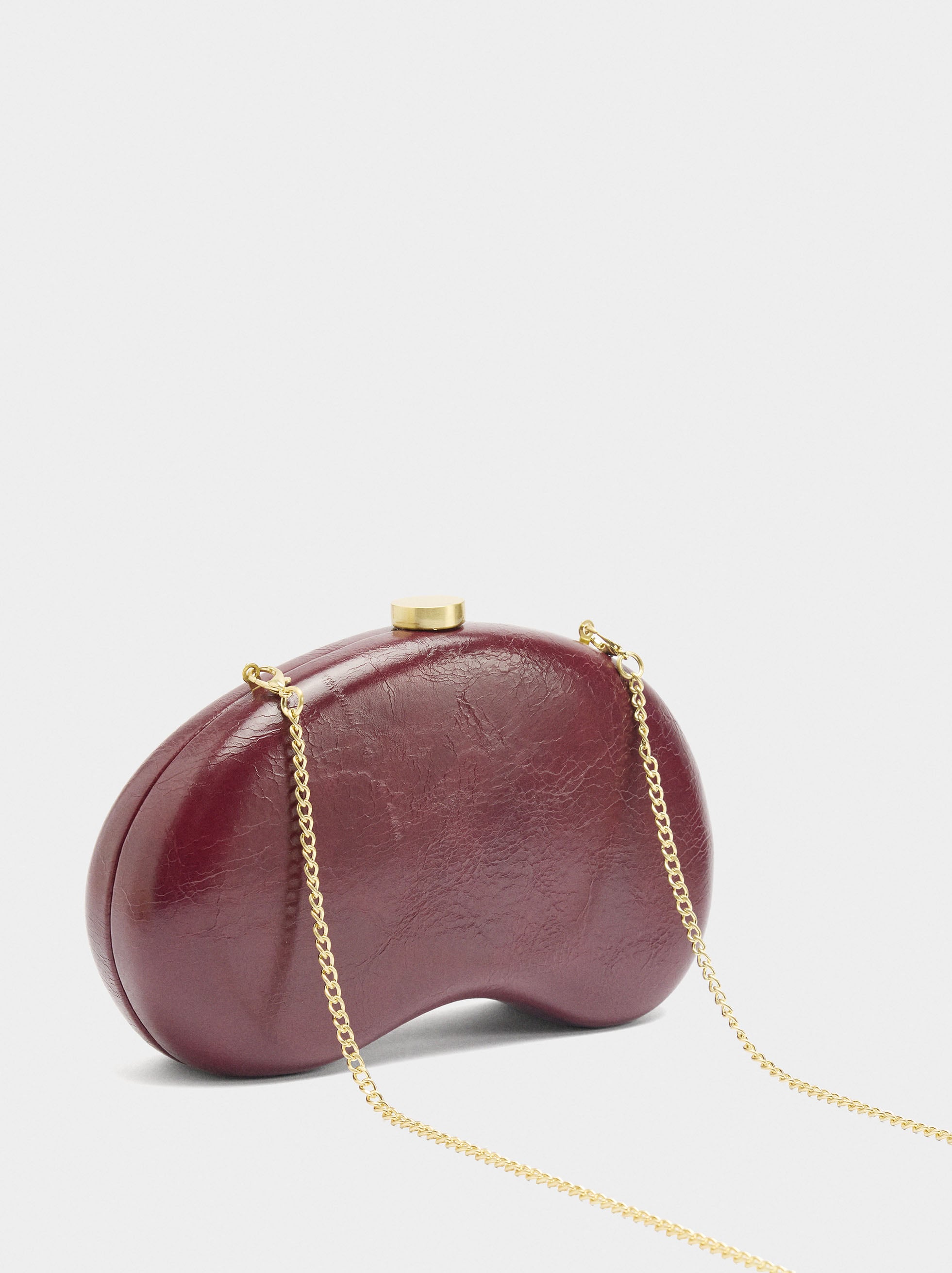 Clutch De Fiesta Efecto Craquelado