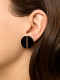 Pendientes Redondos De Resina