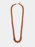 Collar Largo Con Cuentas De Resina