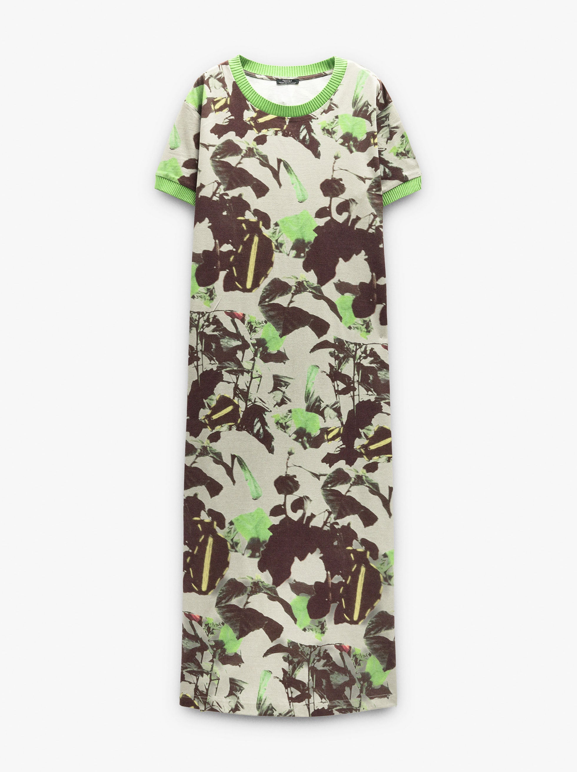 Vestido Estampado 100% Algodón