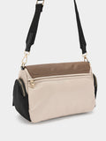 Bolso Bandolera De Nylon Con Solapa