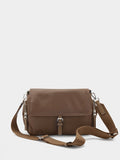 Bolso Bandolera De Nylon Con Solapa