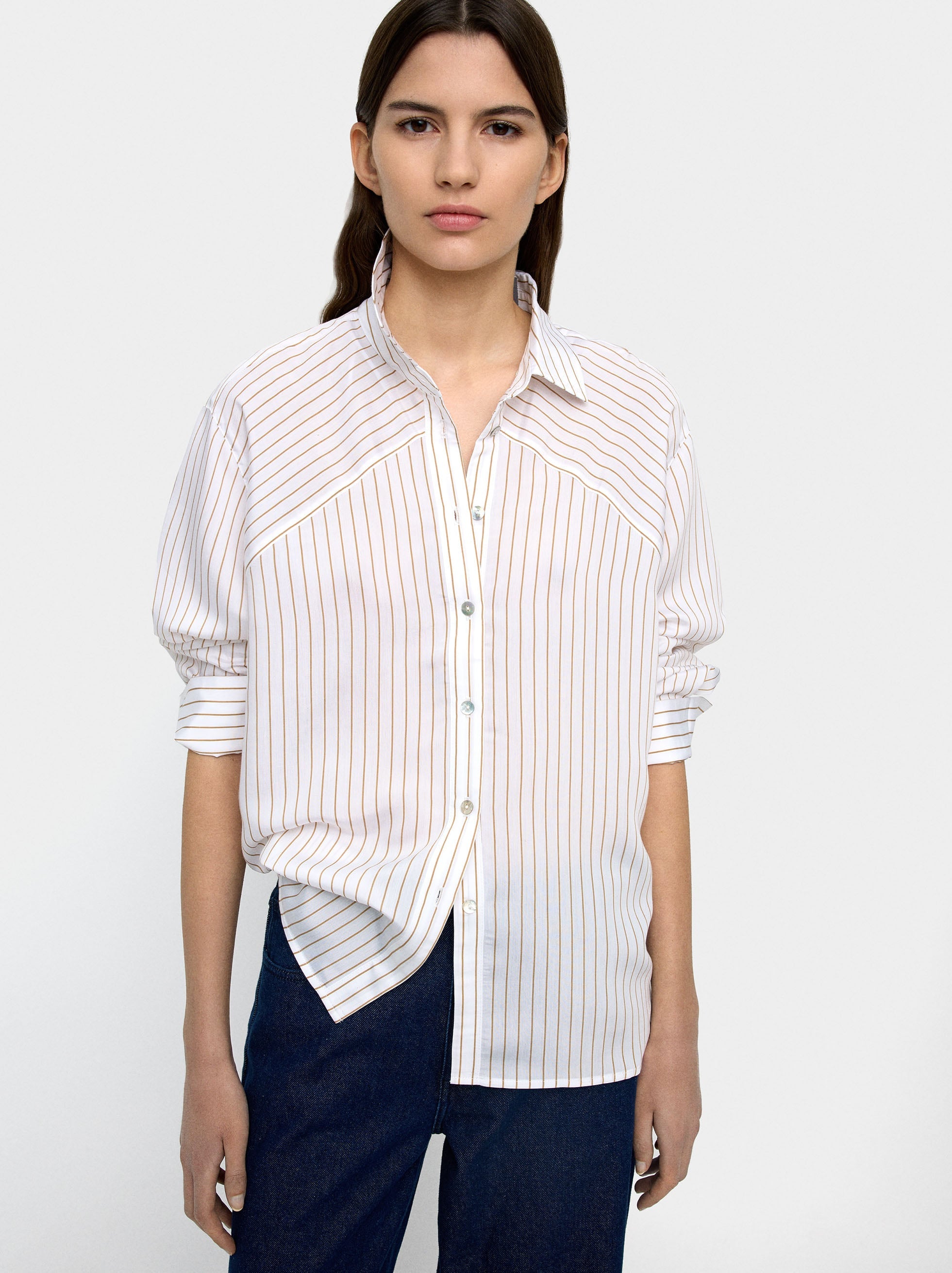 Camisa Con Rayas