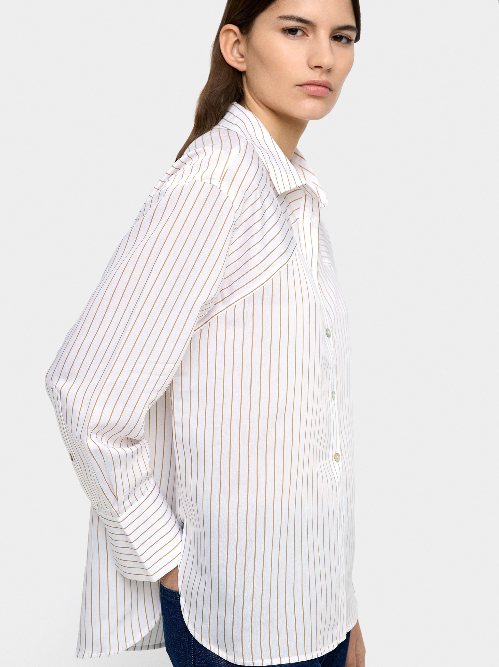 Camisa Con Rayas