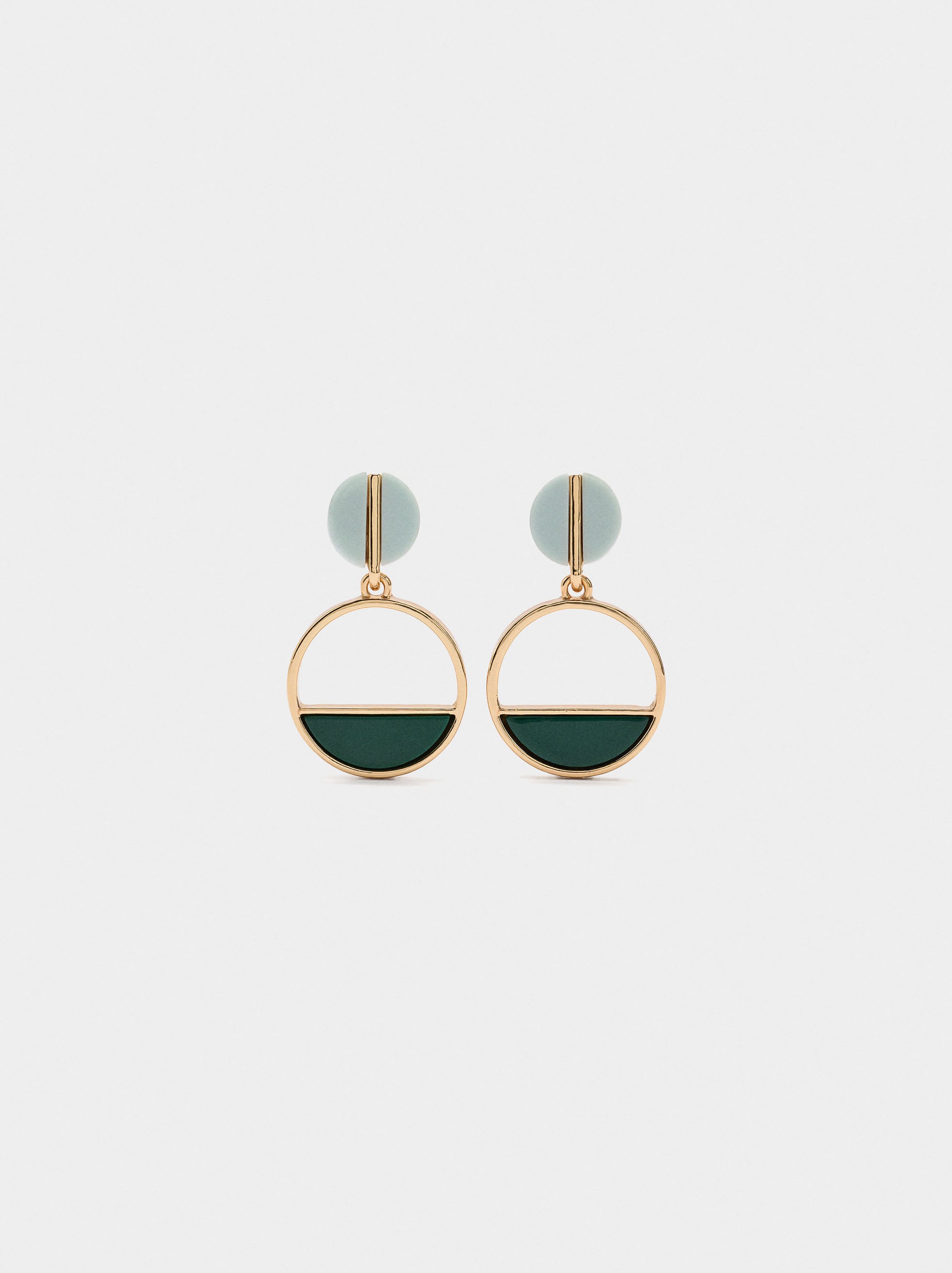 Pendientes Largos Redondos