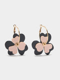 Aros Con Flores De Resina