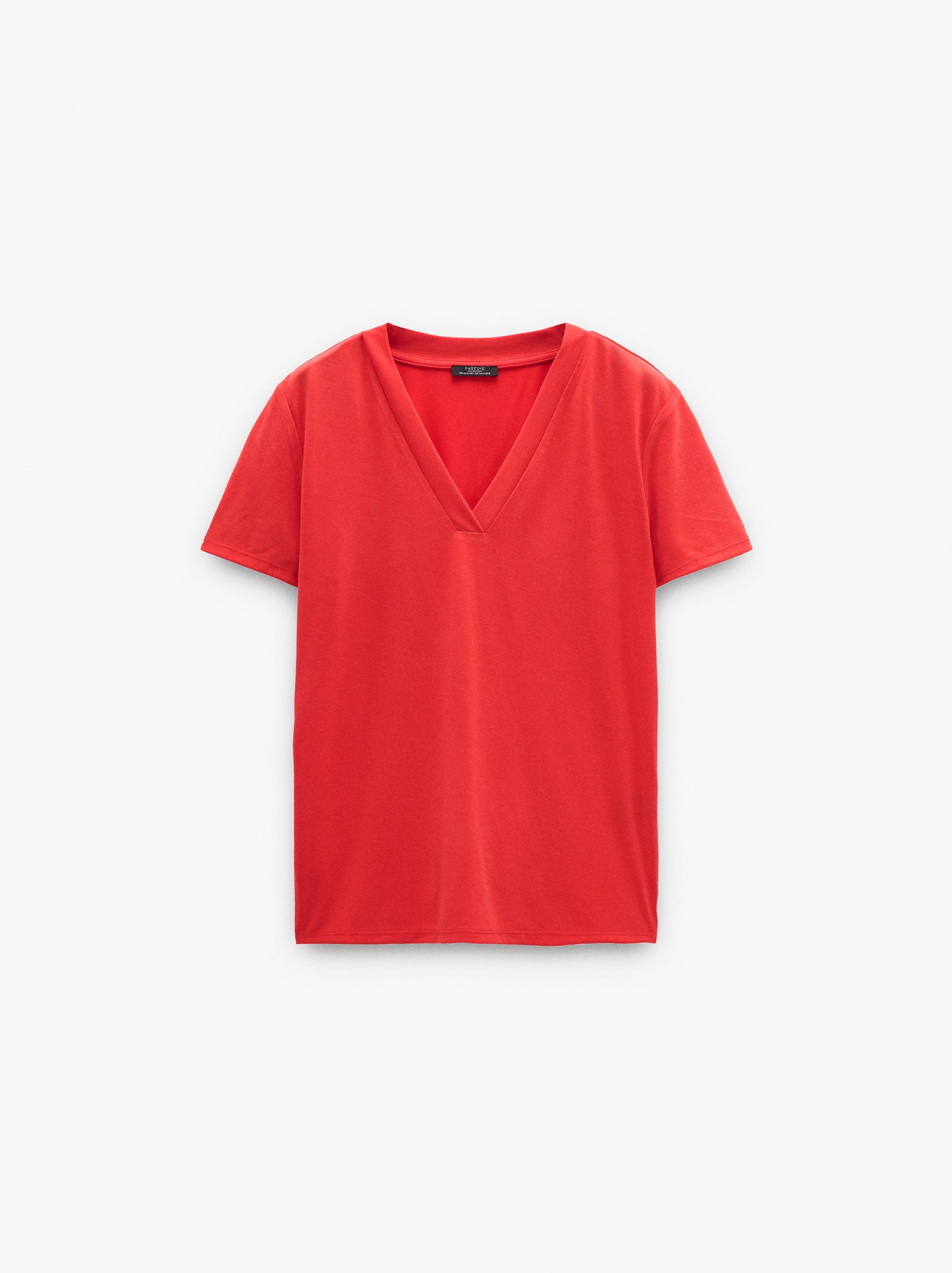 Camiseta Básica Cuello Pico