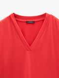 Camiseta Básica Cuello Pico