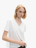 Camiseta Básica Con Escote En Pico