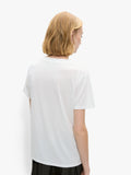Camiseta Básica Con Escote En Pico
