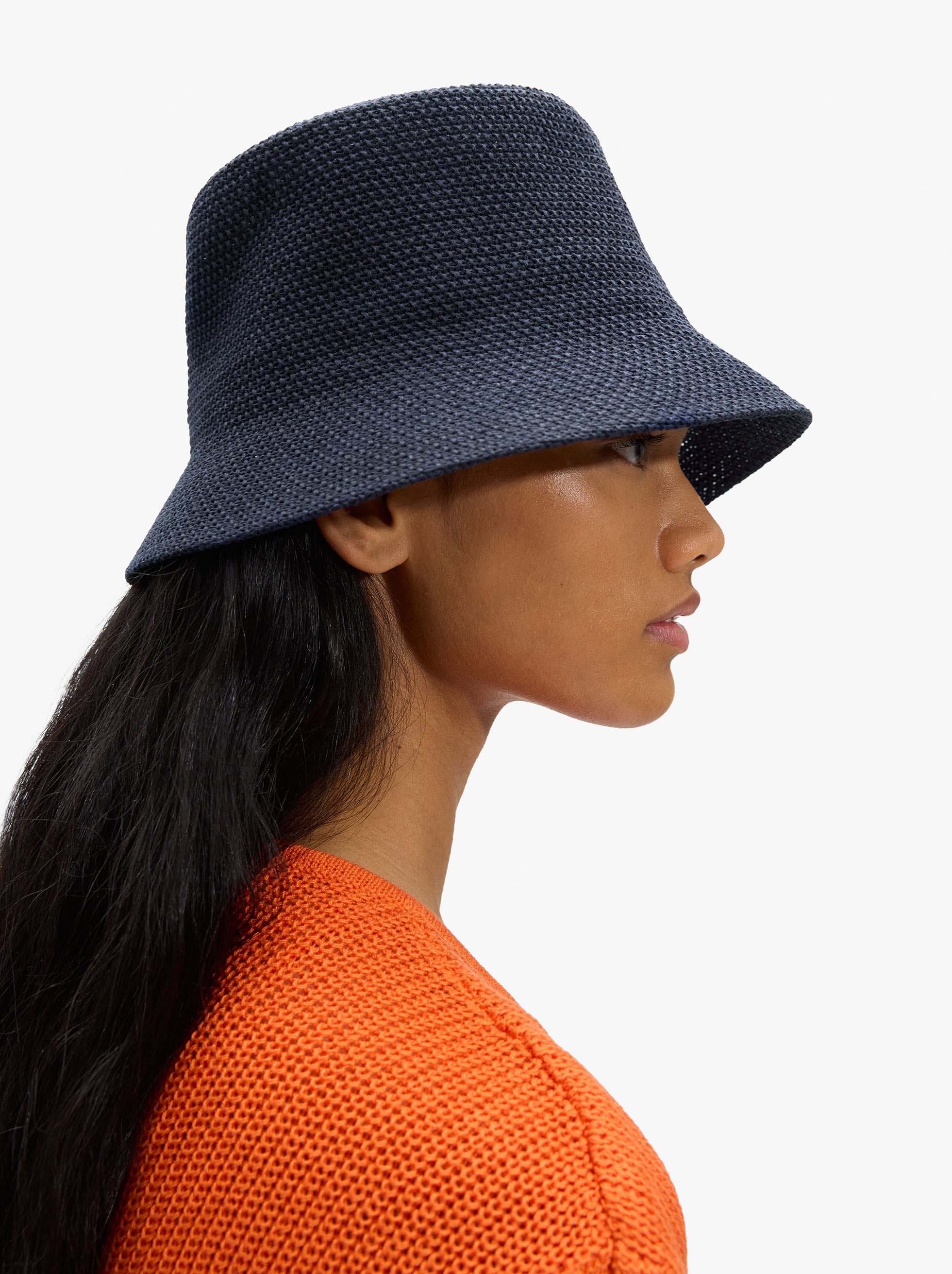 Sombrero Bucket De Punto