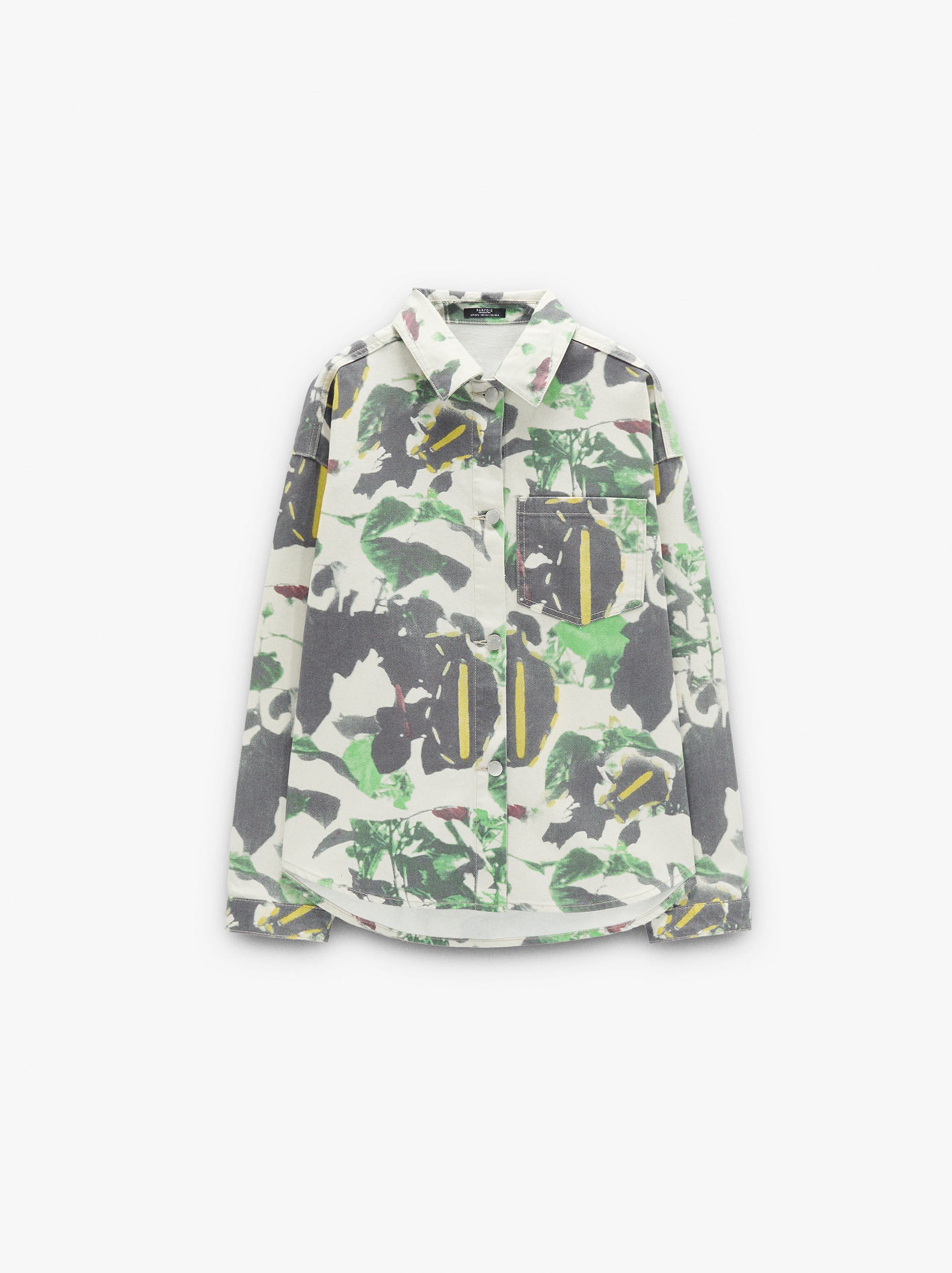 Chaqueta Vaquera Estampada 100% Algodón