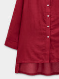 Camisa Semitransparente 100% Algodón