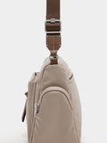 Bolso Bandolera Con Bolsos Exteriores