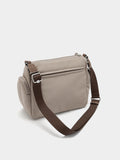 Bolso Bandolera Con Bolsos Exteriores
