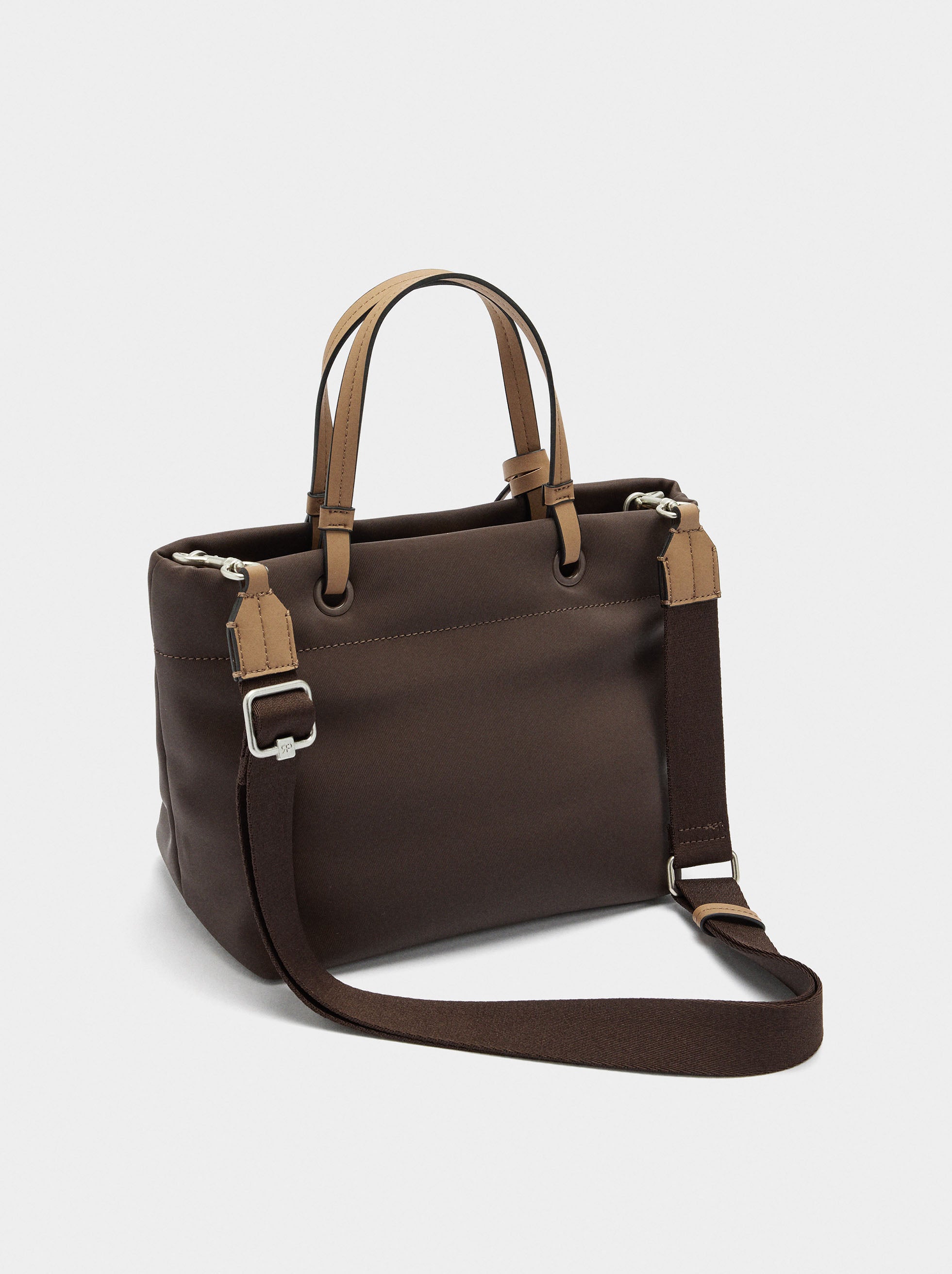 Bolso Tote Con Penduro