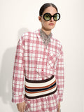 Camisa Con Bolsillo A Cuadros