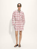 Camisa Con Bolsillo A Cuadros
