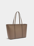 Bolso Shopper Con Textura