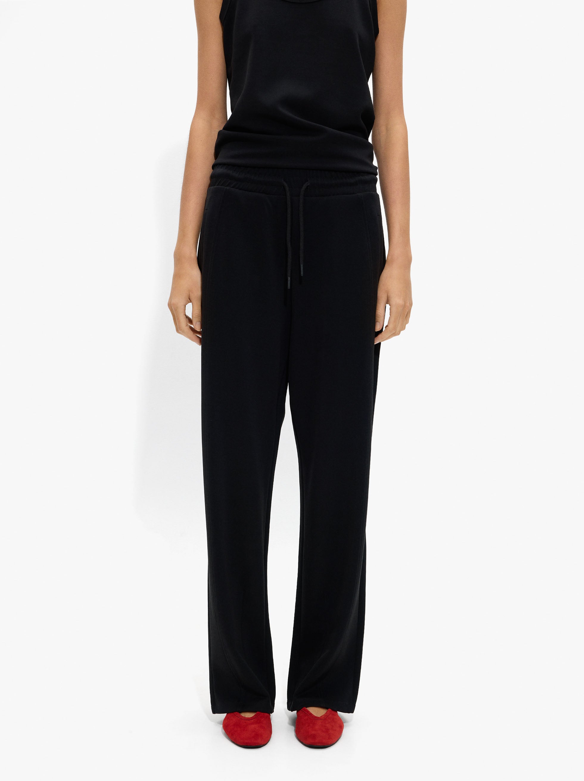 Pantalón Básico Con Tacto Suave