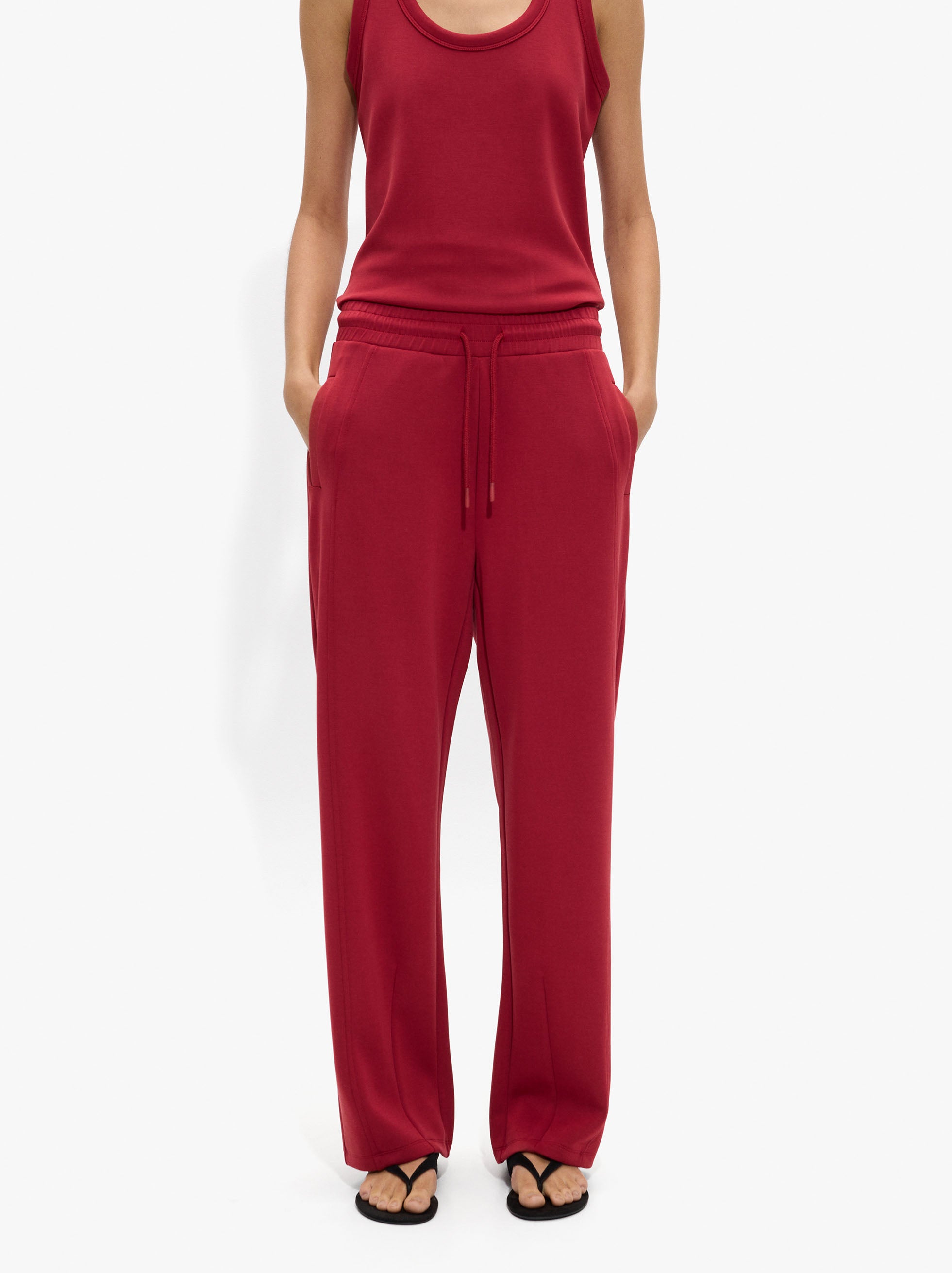 Pantalón Básico Con Tacto Suave