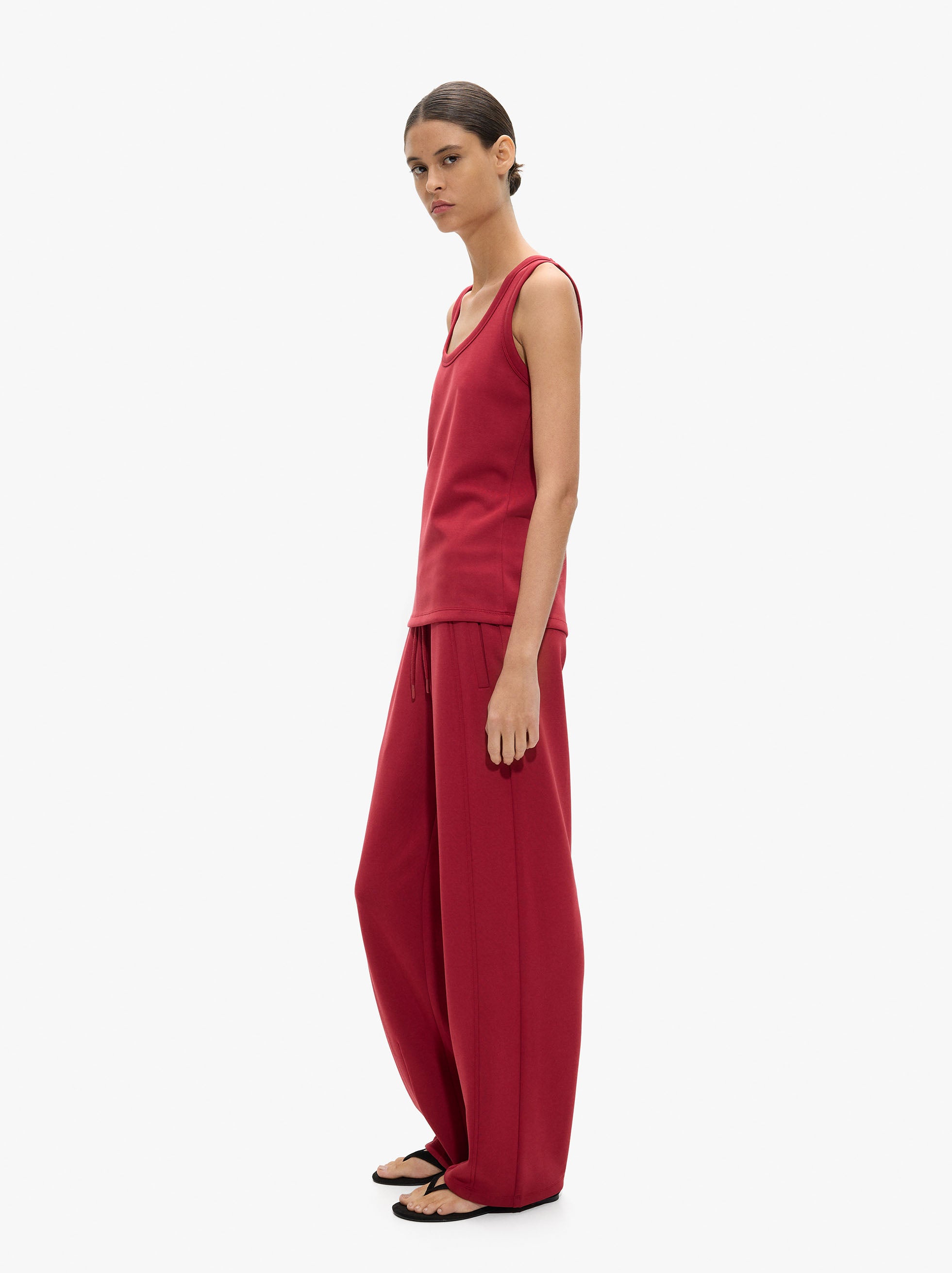 Pantalón Básico Con Tacto Suave