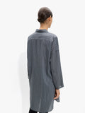 Vestido Camisero A Rayas