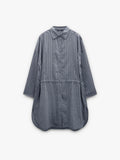 Vestido Camisero A Rayas