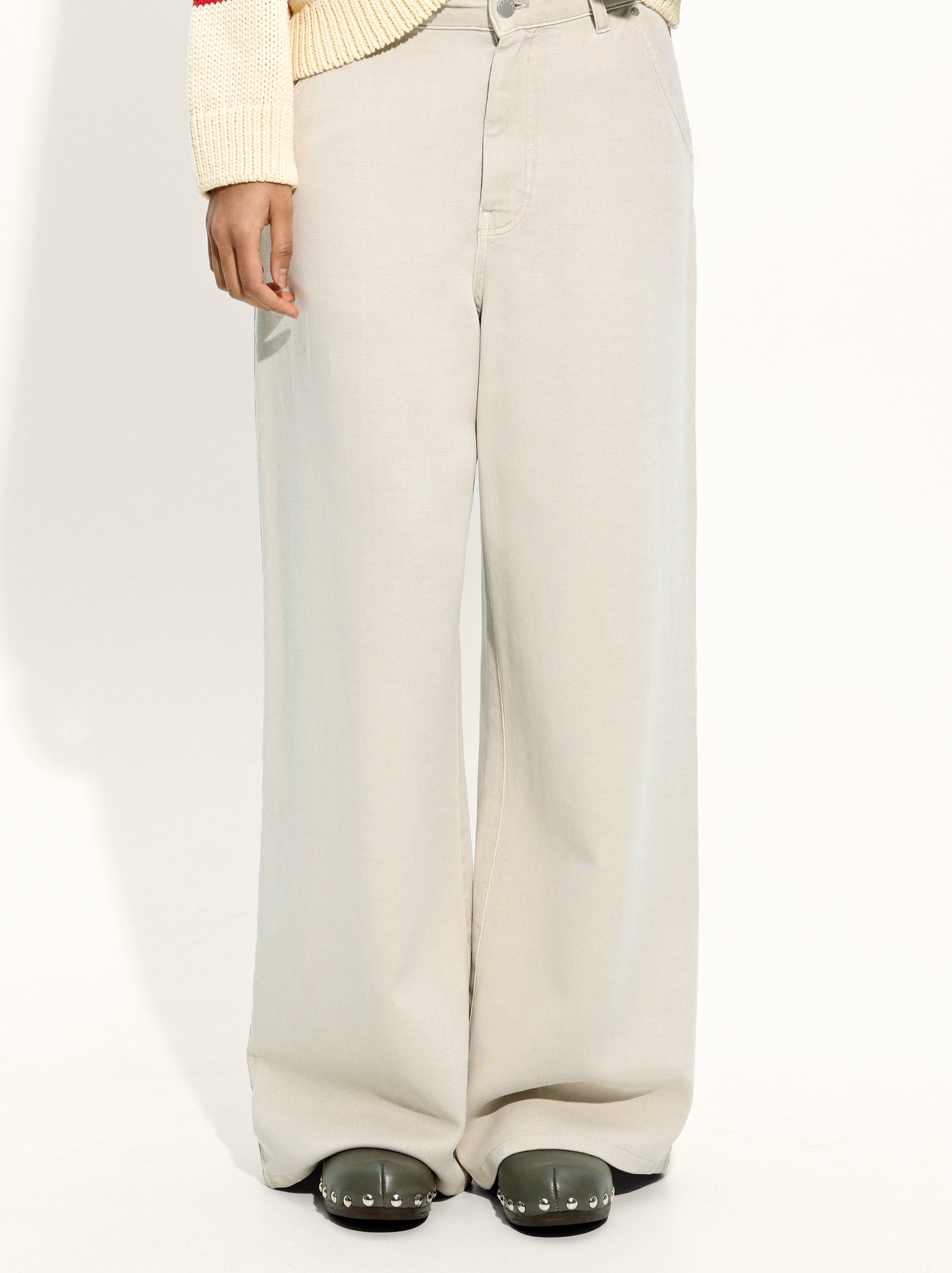 Pantalón Vaquero Mezcla De Lyocell Y Algodón