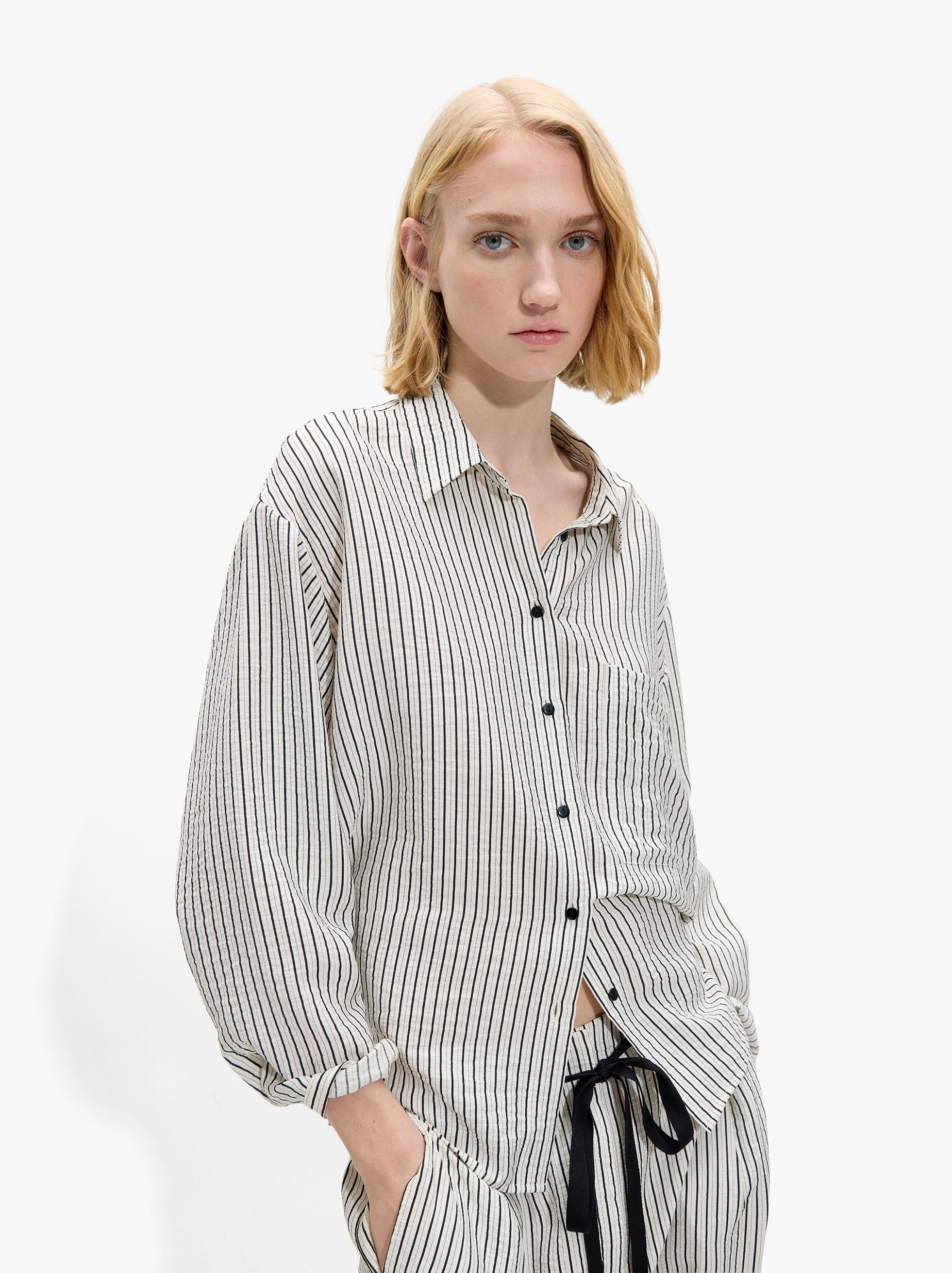 Camisa Con Rayas