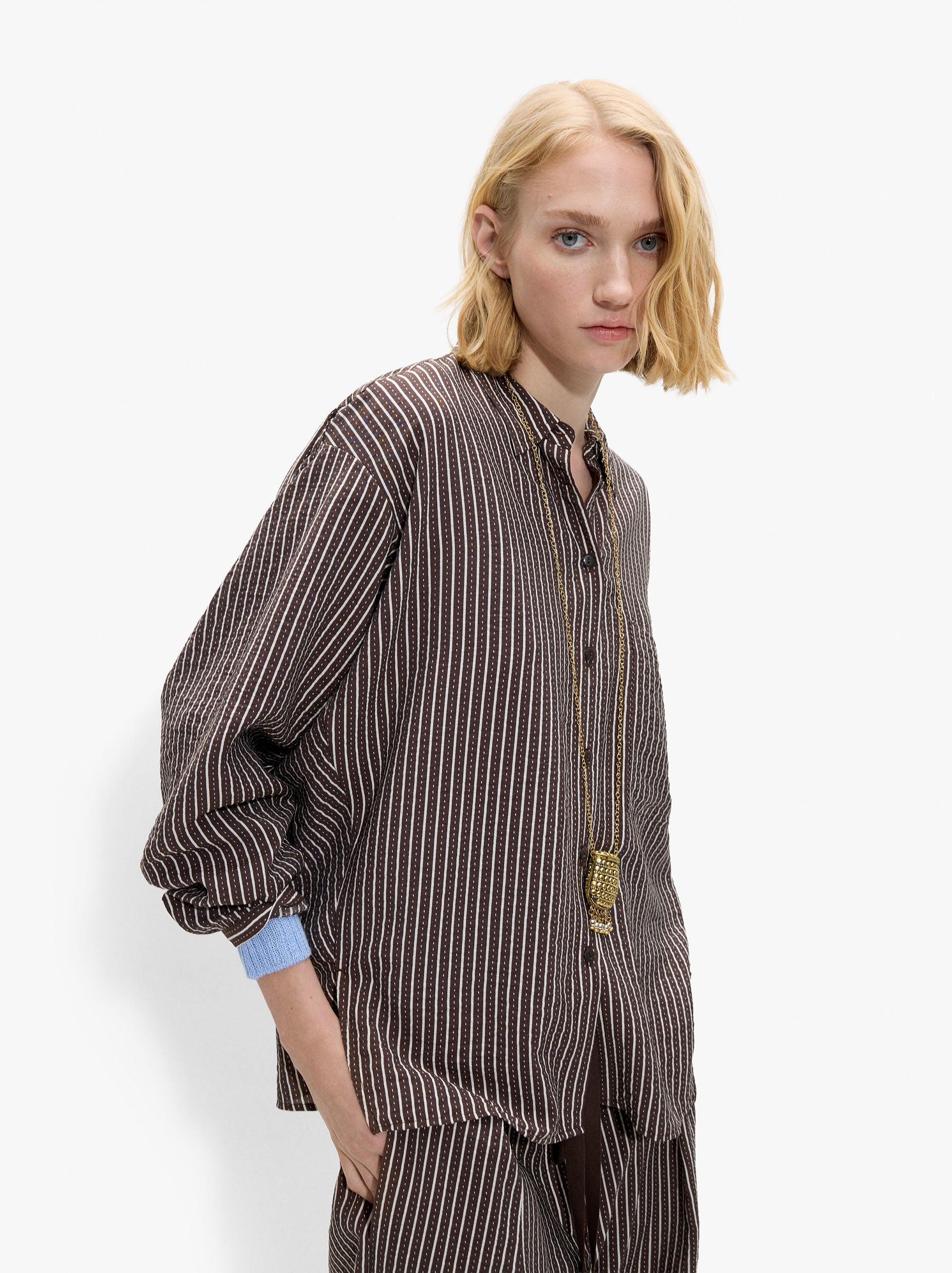 Camisa Con Rayas