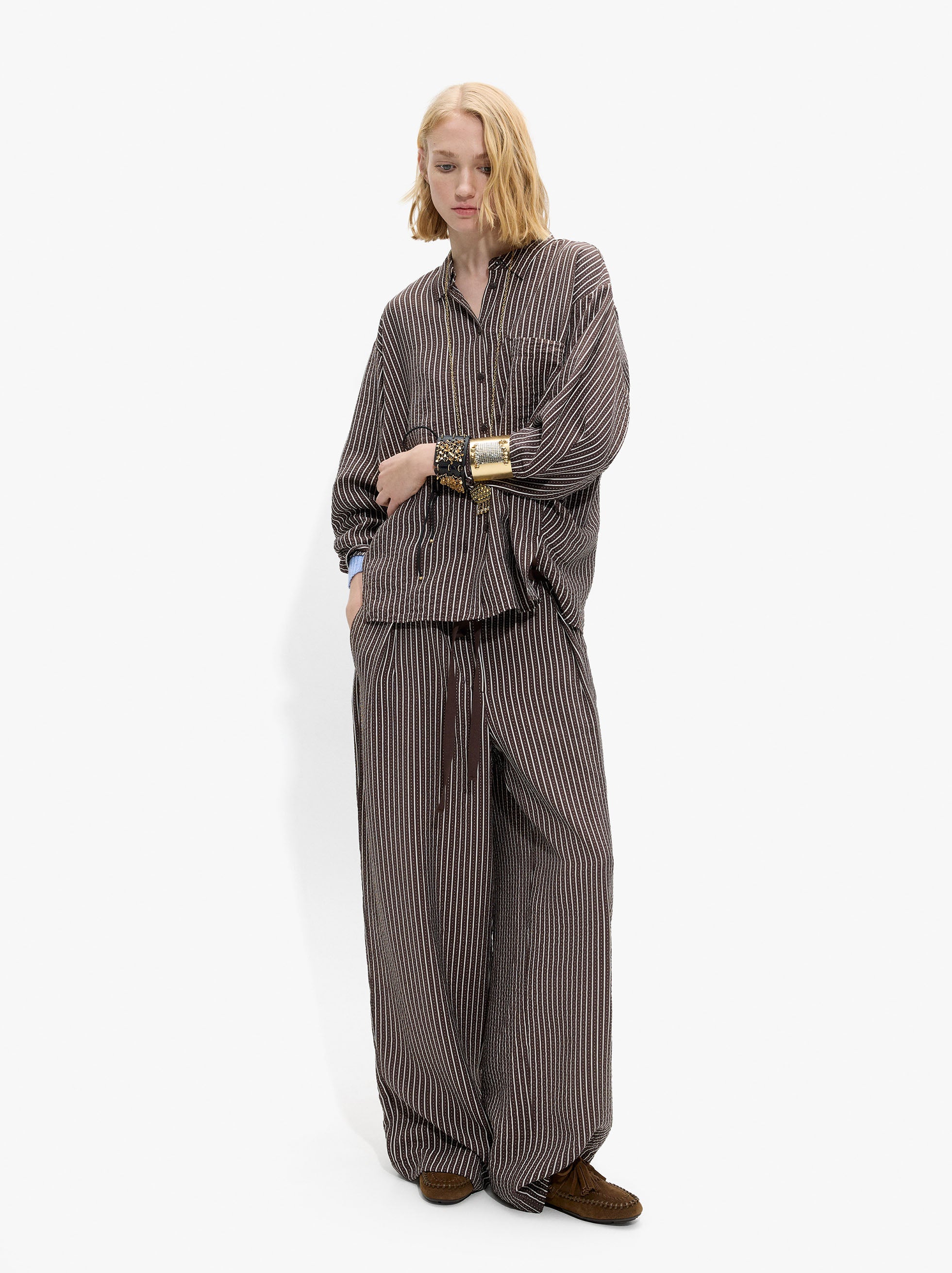 Pantalón A Rayas