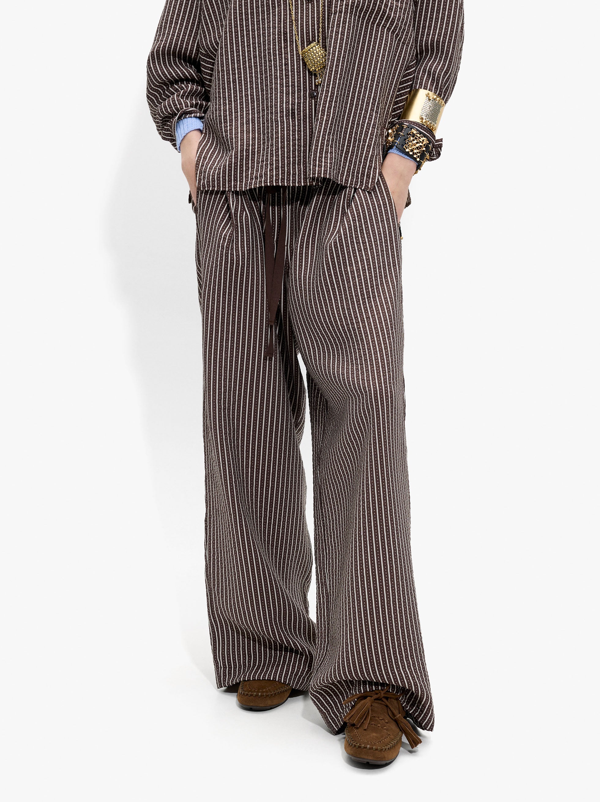 Pantalón A Rayas