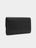 Cartera Lisa Con Solapa